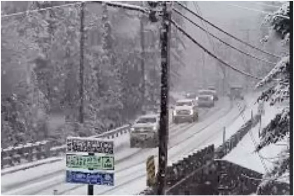 WATCH: First Snow in Western Maine on Saturday