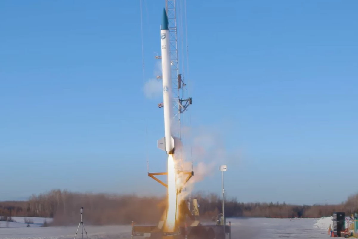 Watch Footage From Maine's First Commercial Rocket Launch