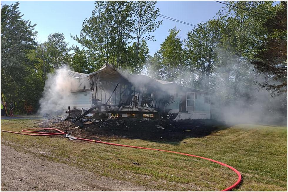 Passerby Alerts Etna Man to a Fire in his Mobile Home