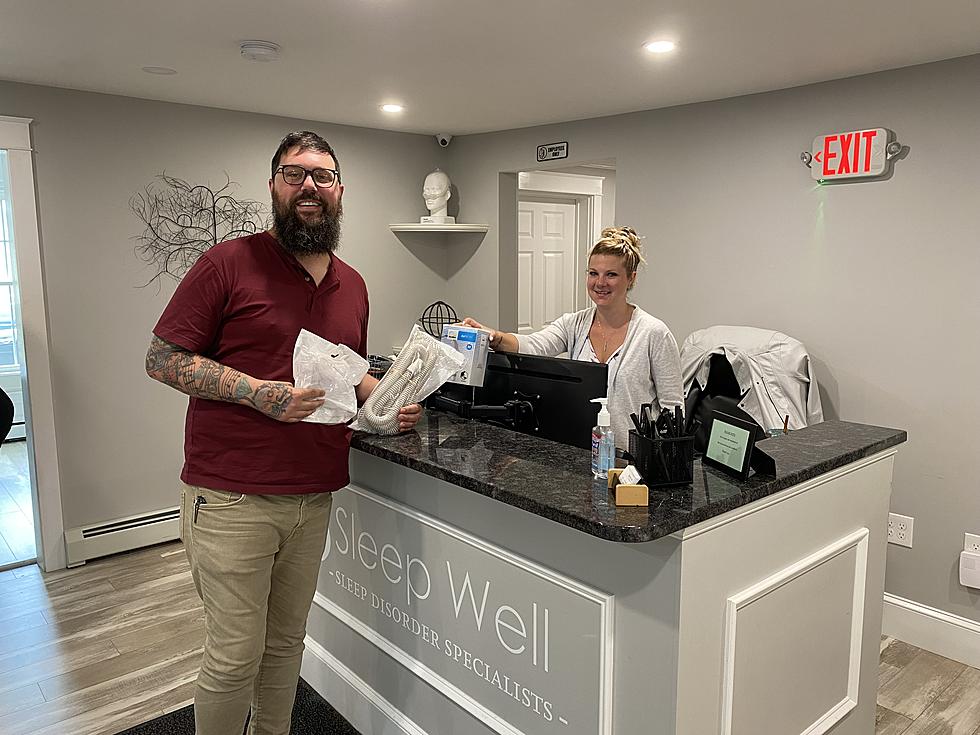 Paul Wolfe Stocks Up On CPAP Supplies at Sleep Well in Bangor