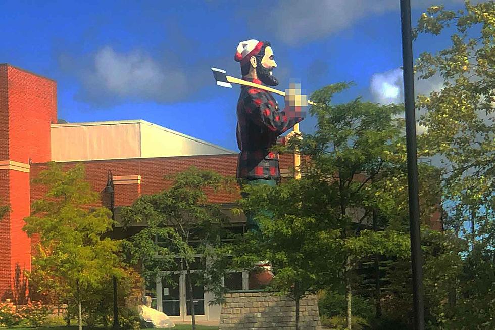Stand Here in Bangor to Have Paul Bunyan ‘Flip You the Bird’