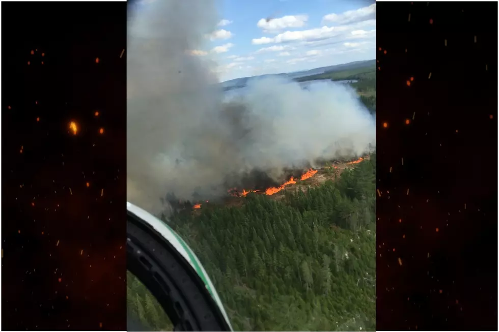 Watch a Maine Pilot’s Amazing Aim Dropping Water on a Wildfire