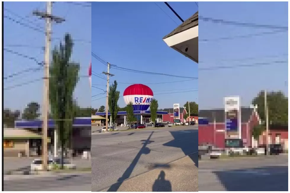 Watch This Hot-Air Balloon Unexpectedly Land at Lewiston Irving