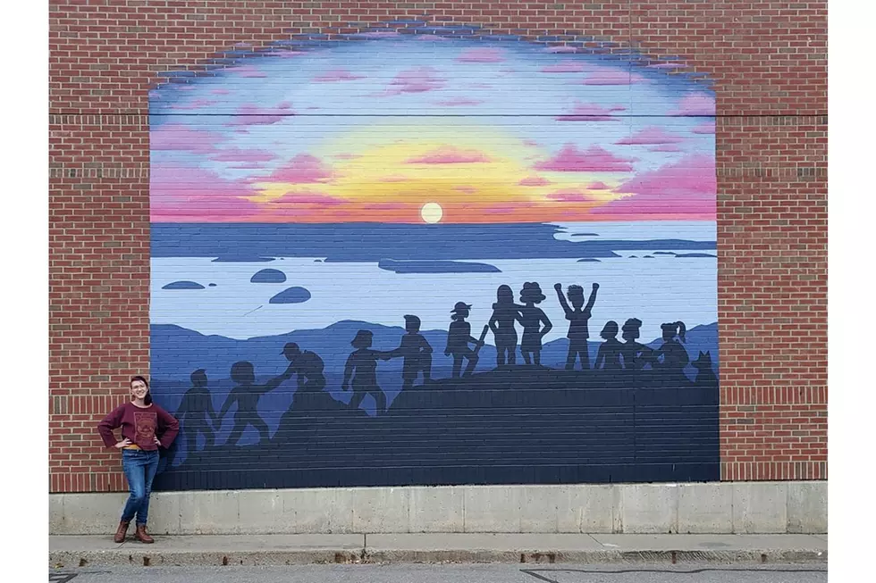 Take a Look at The Mural on Shaw’s Wall in Bangor