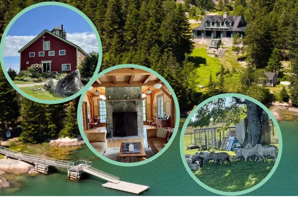 $5.9M Vinalhaven Property Has 2 Stunning Homes on 200+ Acres
