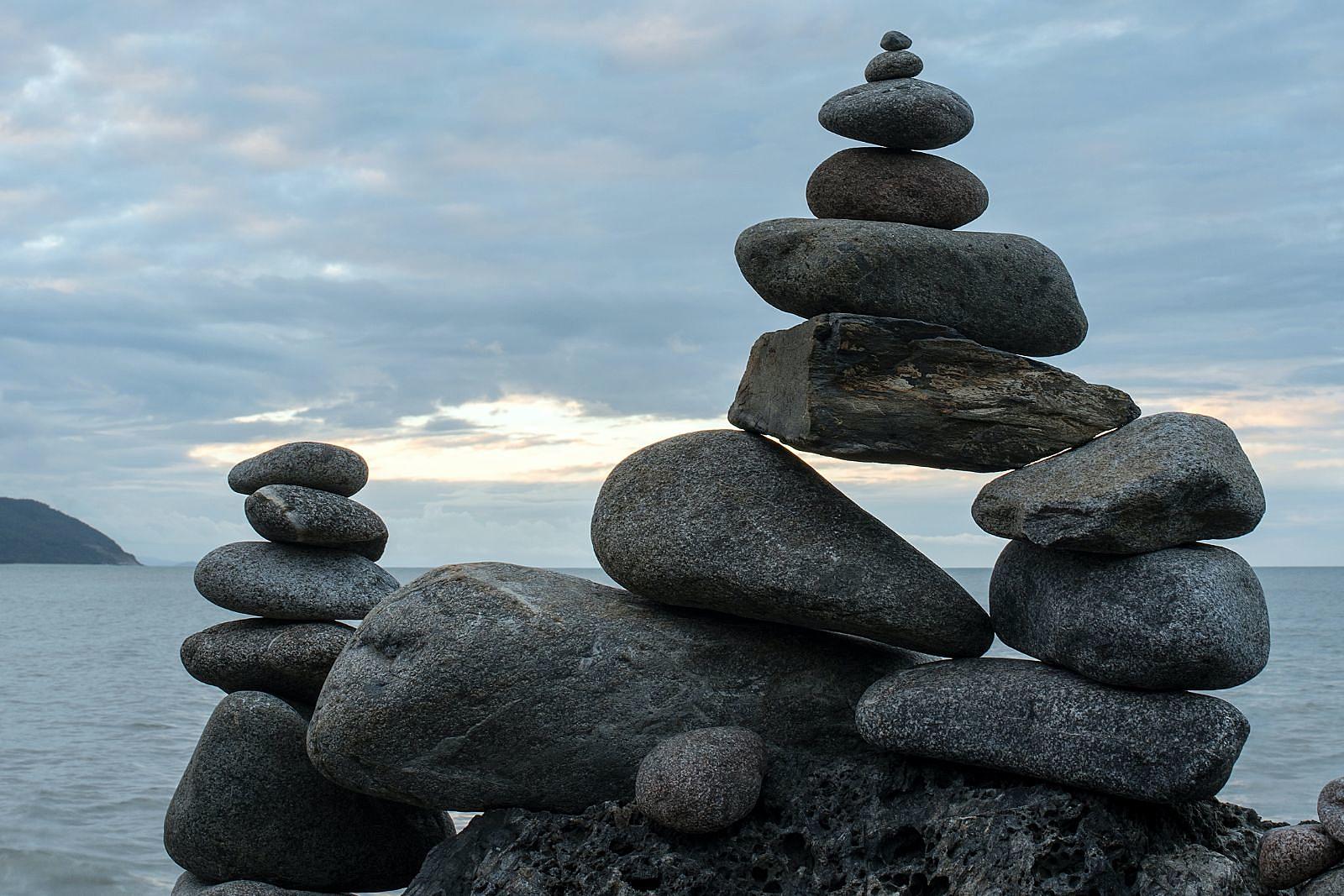 Maine author explains why people are compelled to stack rocks