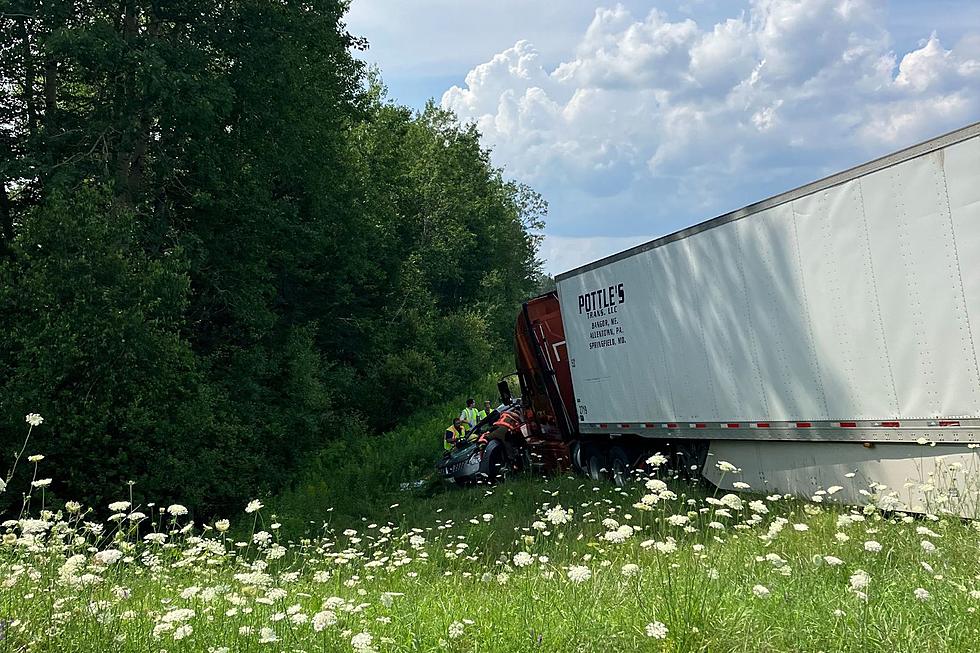 Maine I-95 SUV Hit By a Tractor-Trailer During Illegal Crossover