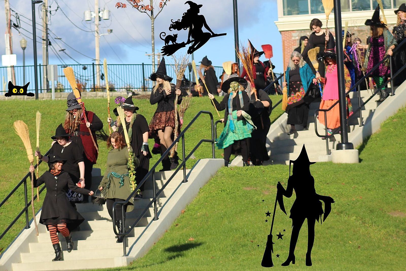 Like Magic, 2023 Maine Witch Walk is Moved to Bangors Waterfront photo picture image