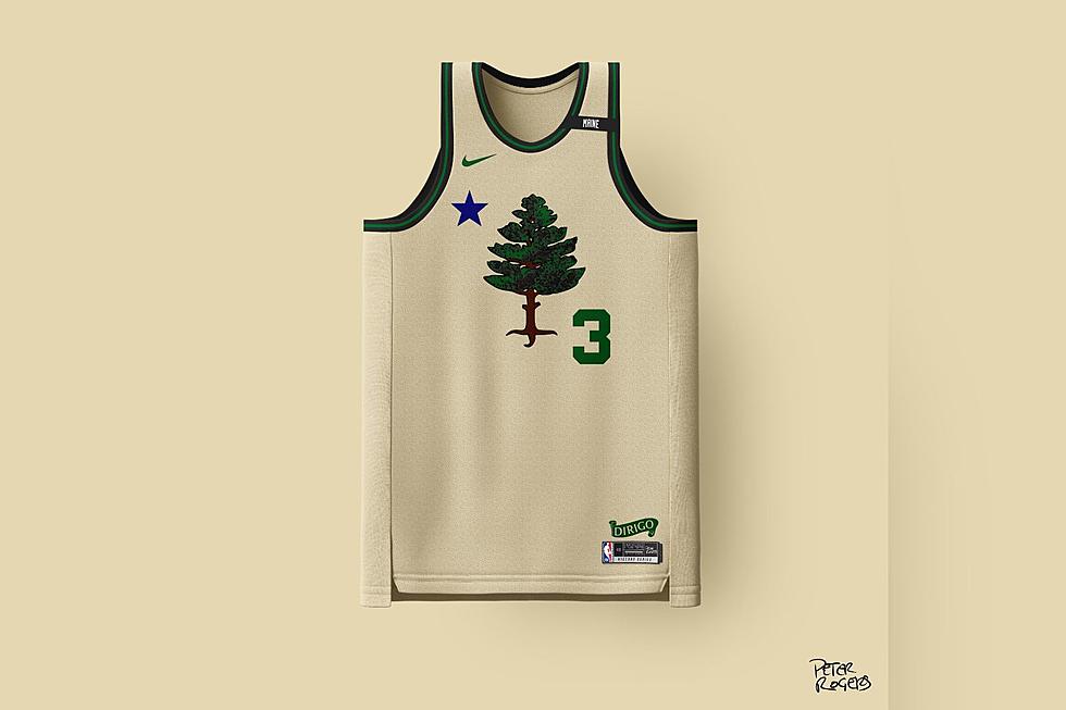 Check Out This Artist’s Lewiston, Maine-Inspired Boston Celtics Jersey