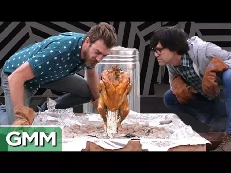 How To Cook A Turkey In A Trash Can [VIDEO]
