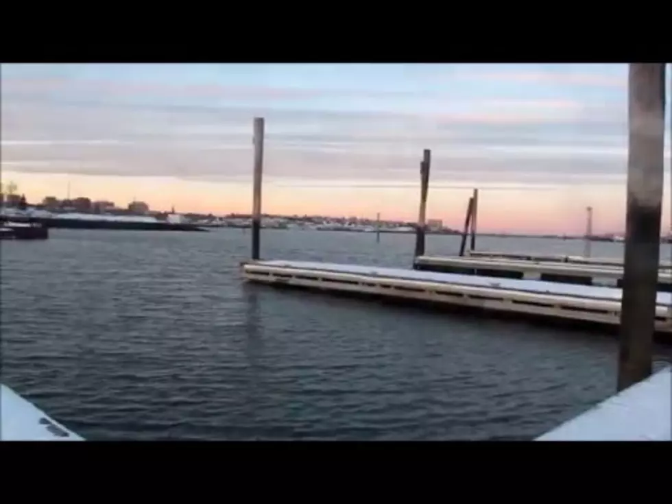 Living On A Boat During The Maine Winter [VIDEO]