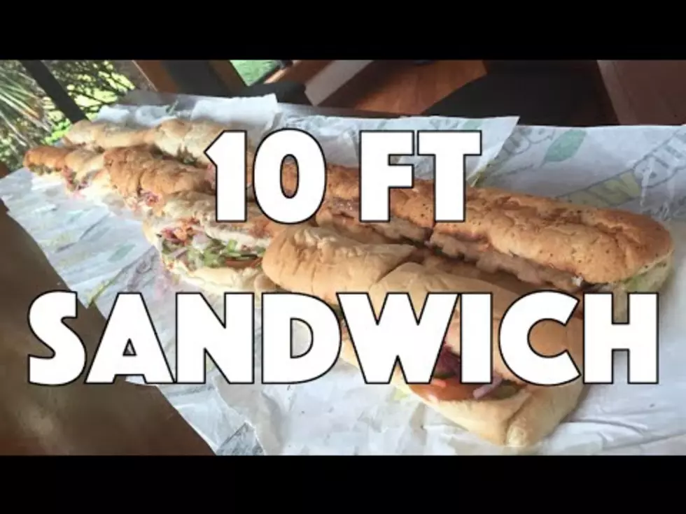 A Model Eats 10 Footlong Subs In 46 Minutes [VIDEO]
