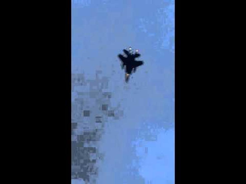 Watch This Cool Video Of A Fighter Jet Flying Over Hermon [VIDEO]