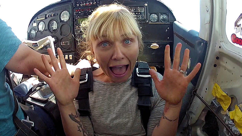 Sabrina Jumps Out Of A Plane [VIDEO]