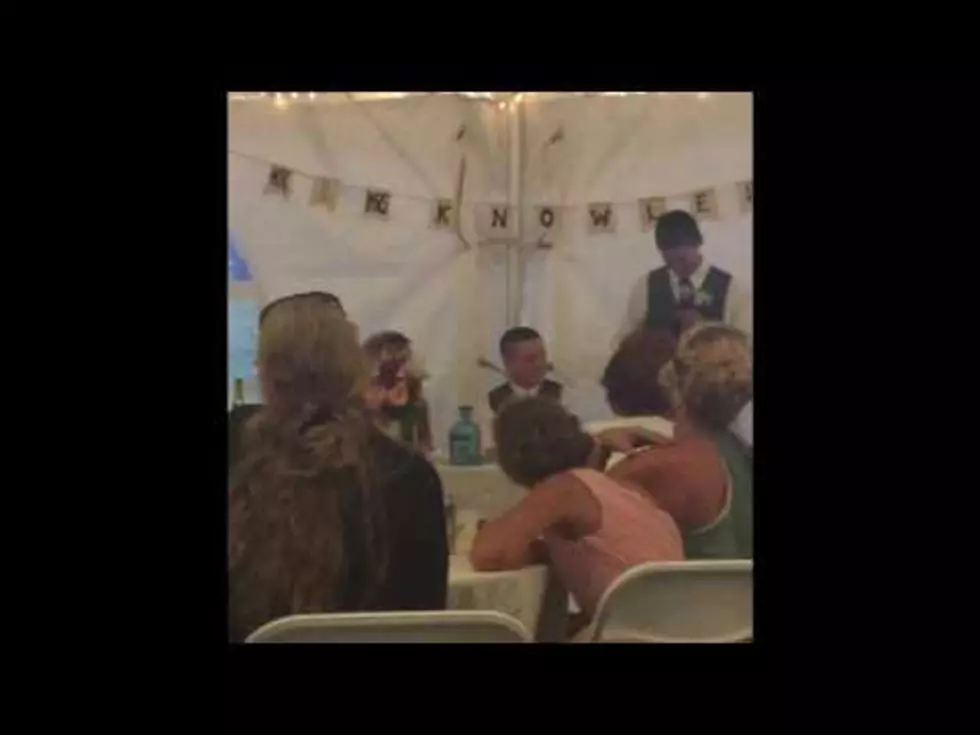 Local Lobsterman Gives Awesome Best Man Speech [VIDEO]
