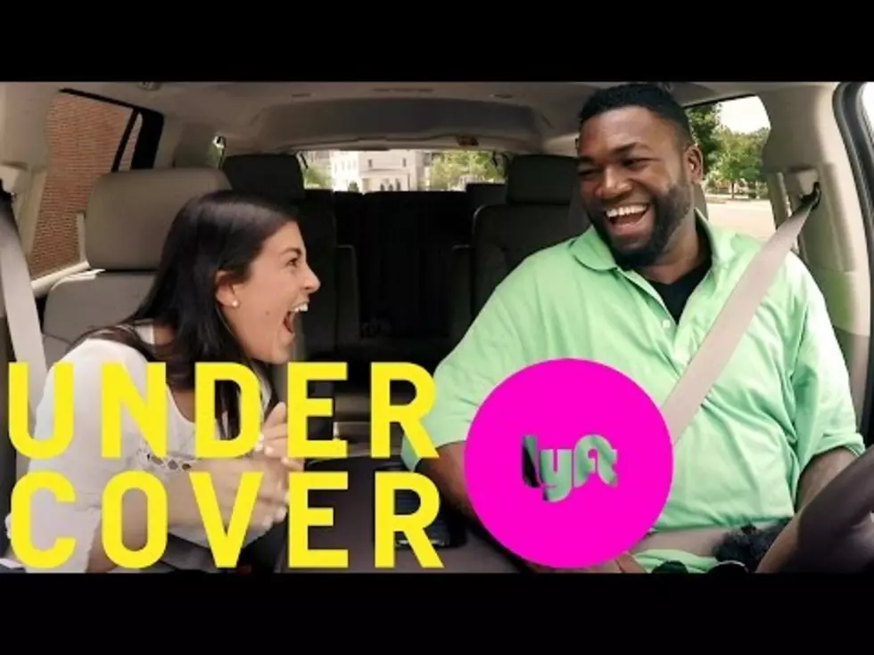 Big Papi Goes Undercover As A Lyft Driver In Boston [VIDEO]