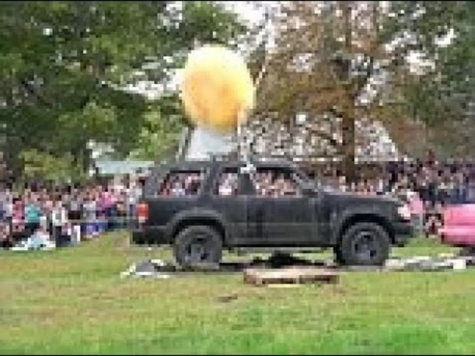 Car Flattened By Giant Pumpkin At Damariscotta Pumpkinfest  [VIDEO]