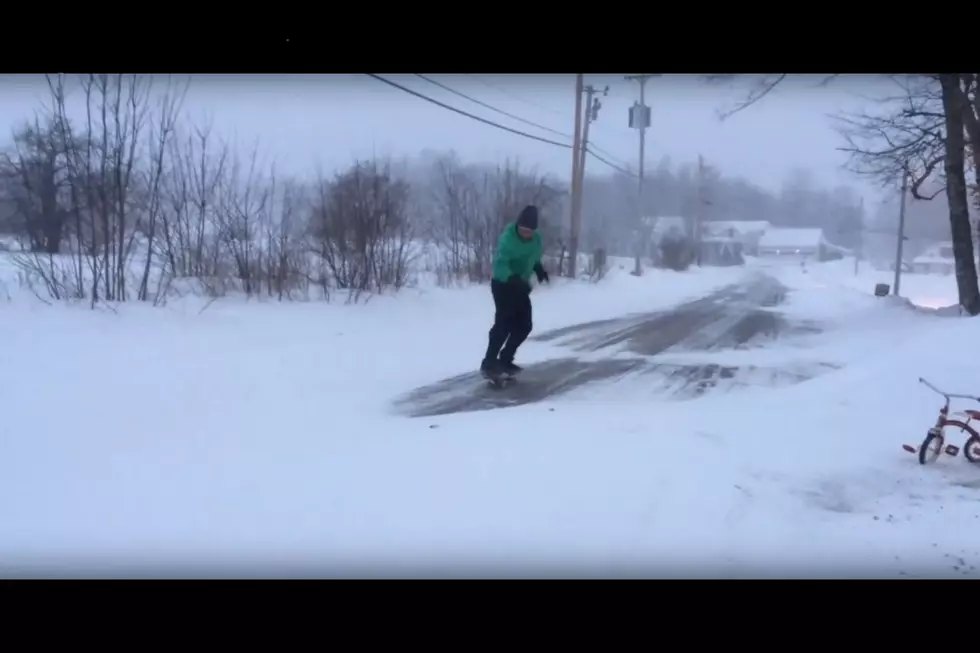 Belfast Accountant Skateboards During Storm [VIDEO]