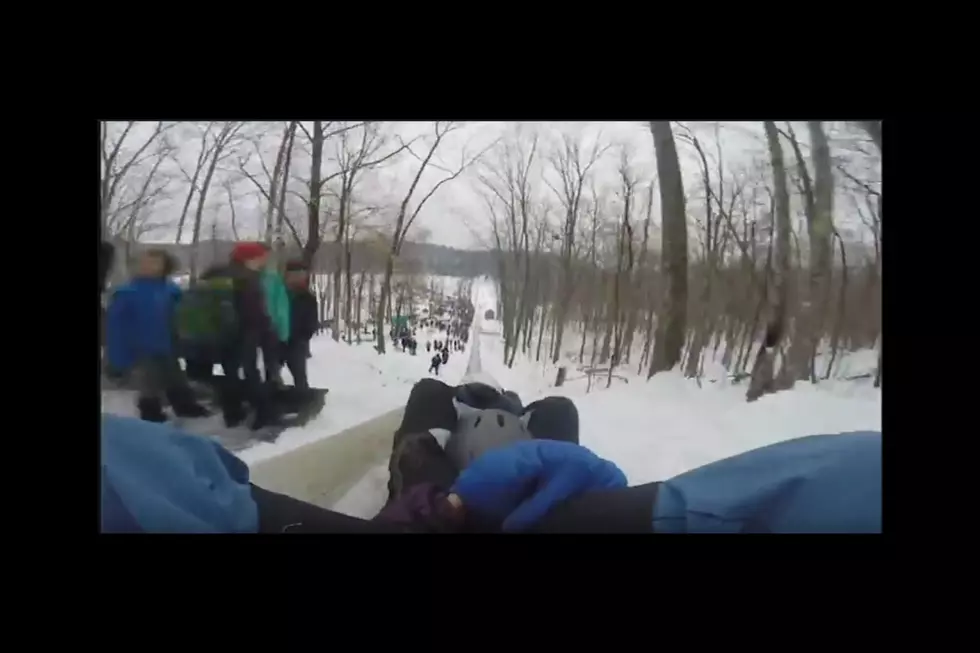 Riding the Sled in the U.S. Toboggan Championship at Camden [VIDEO]