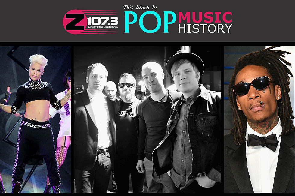 Z107.3’s This Week in Pop Music History: P!nk, Fall Out Boy, Notorious B.I.G., and more [VIDEOS]