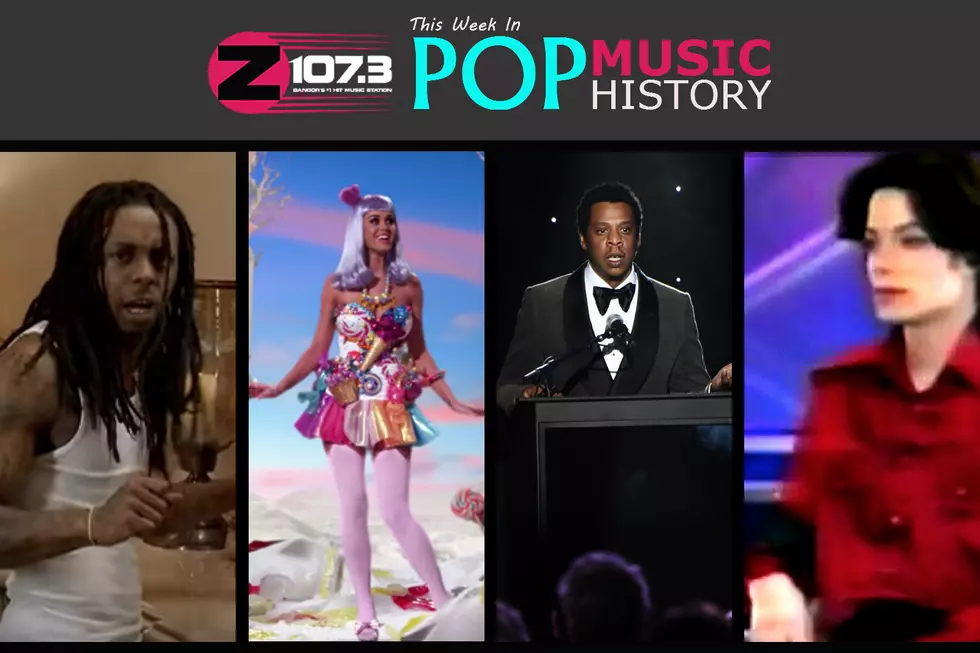 Z107.3’s This Week In Pop Music History: Jay Z, Katy Perry, Michael Jackson [Watch]