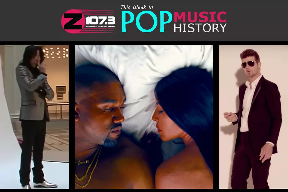 Z107.3’s This Week in Pop Music History: Puff Daddy, Kanye, P!nk and more [VIDEOS]
