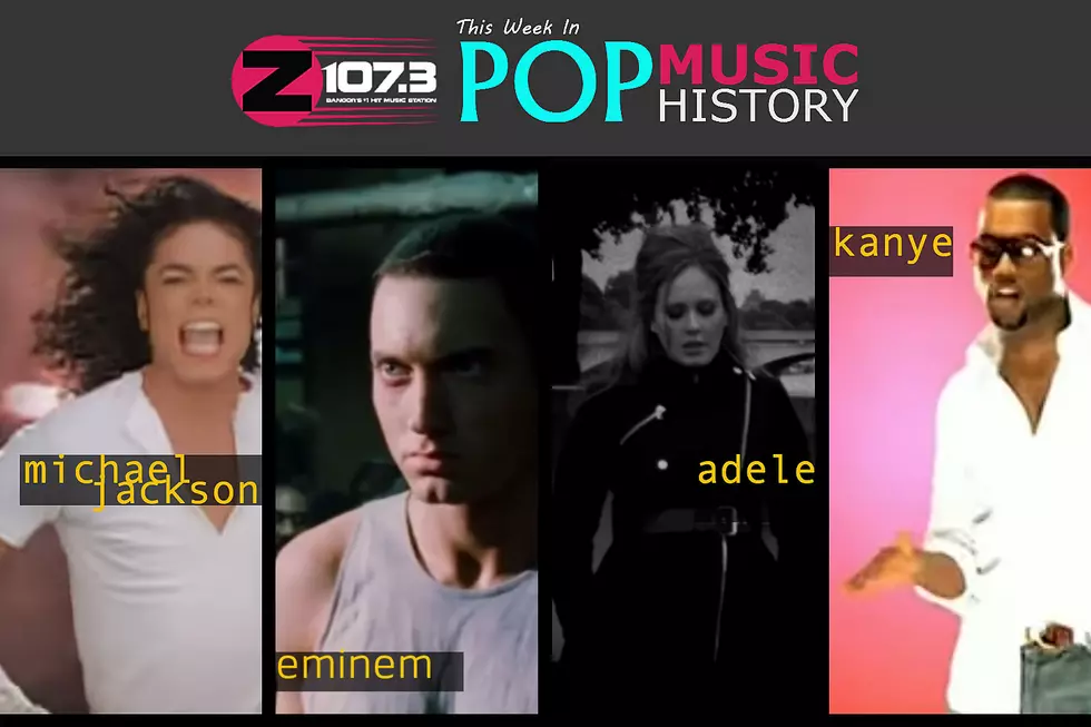 Z107.3’s This Week in Pop Music History:  Eminem, Adele, Kanye and more [VIDEOS]