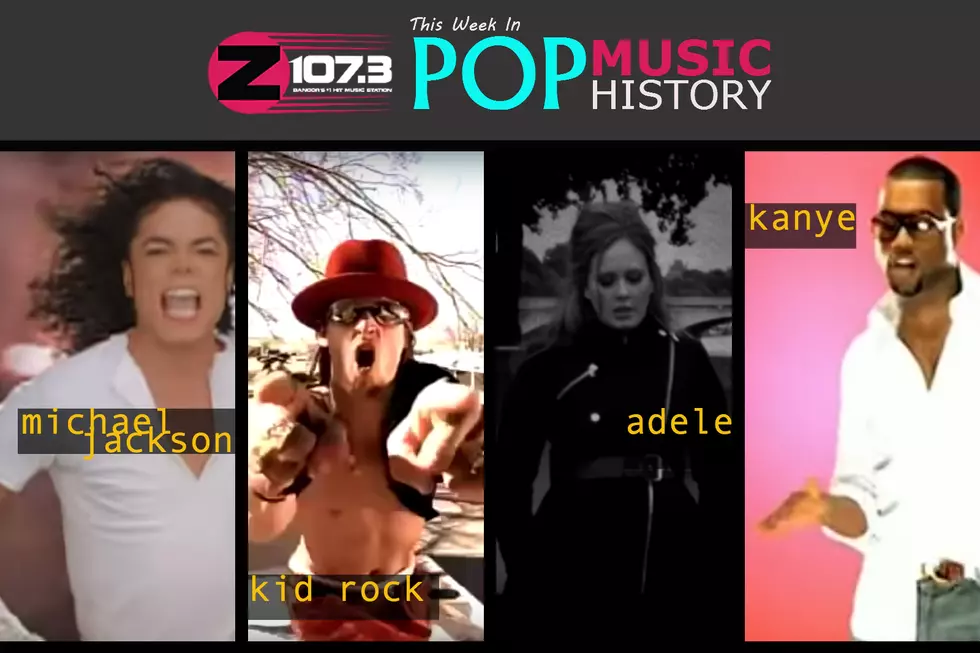 Z107.3&#8217;s This Week in Pop Music History:  and more [VIDEOS]