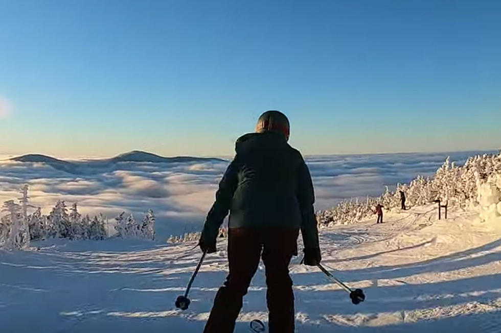 Breathtaking Video Shows Skiing Sugarloaf Above the Clouds!