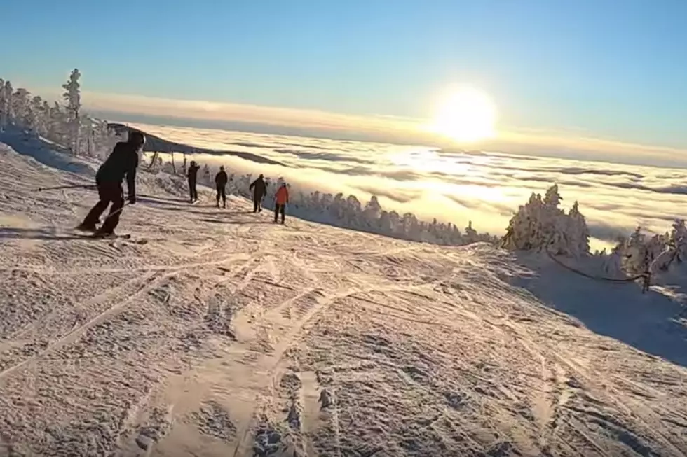 Breathtaking Video Shows Skiing Sugarloaf Above the Clouds!
