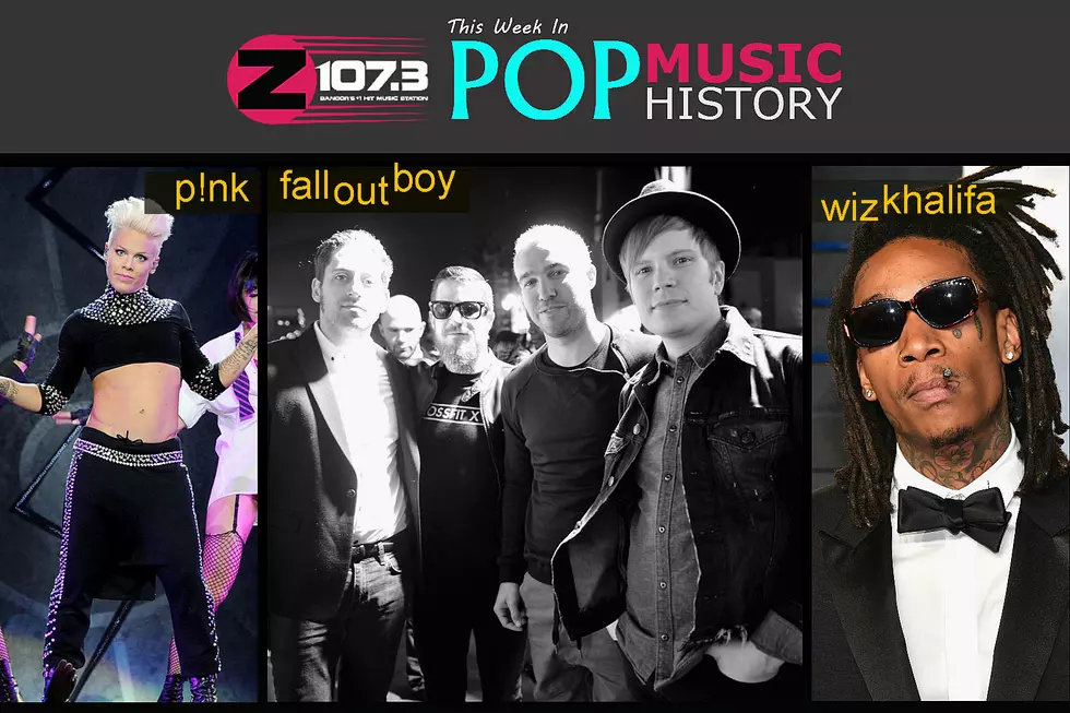 Z107.3&#8217;s This Week in Pop Music History: P!nk, Fall Out Boy, Notorious B.I.G., and more [VIDEOS]