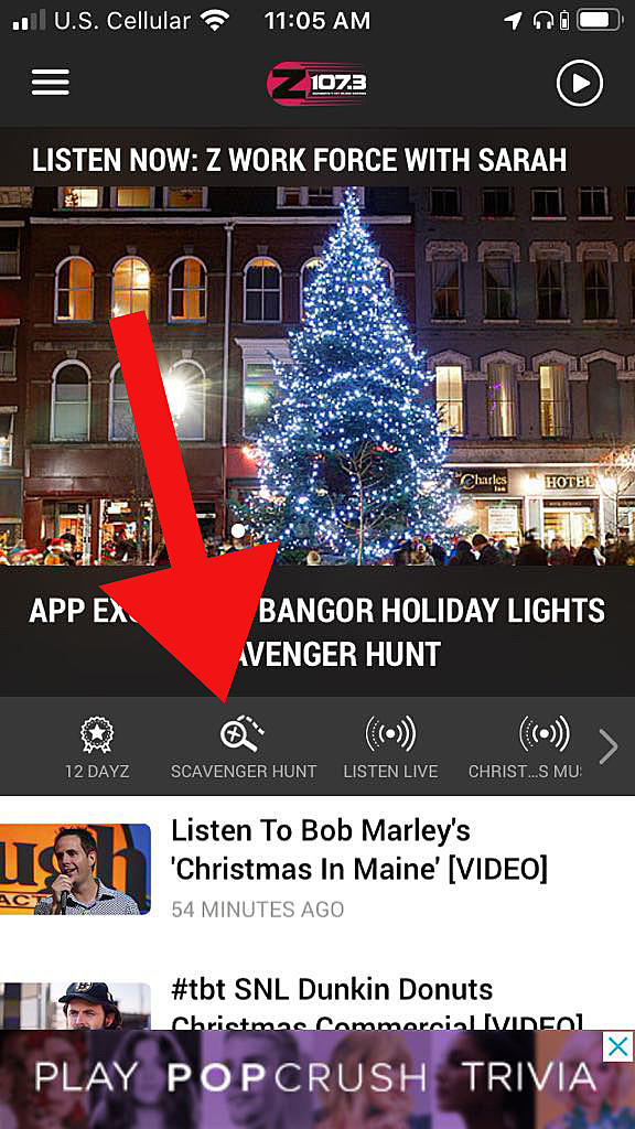 APP EXCLUSIVE: Bangor Holiday Lights Scavenger Hunt