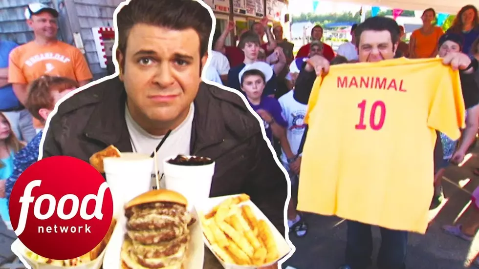 Food Network UK Tries Burger Challenge In Maine