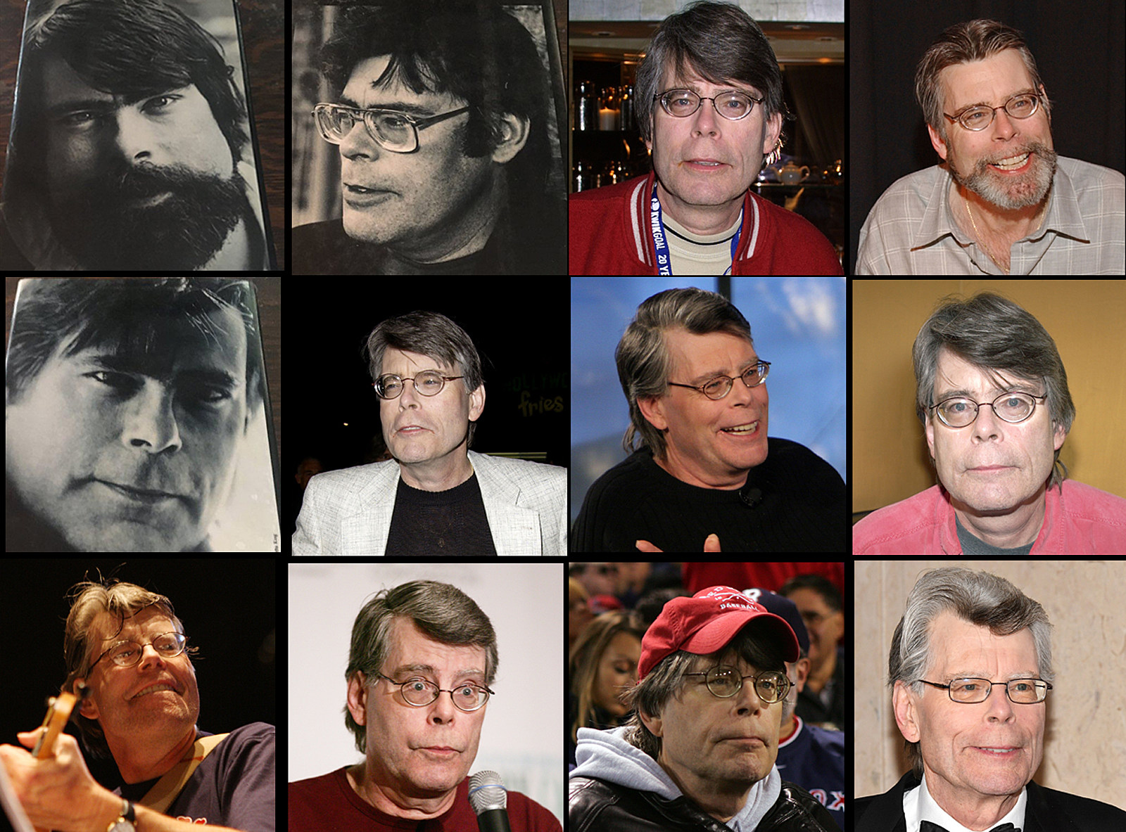Stephen King Through The Years [PHOTOS]