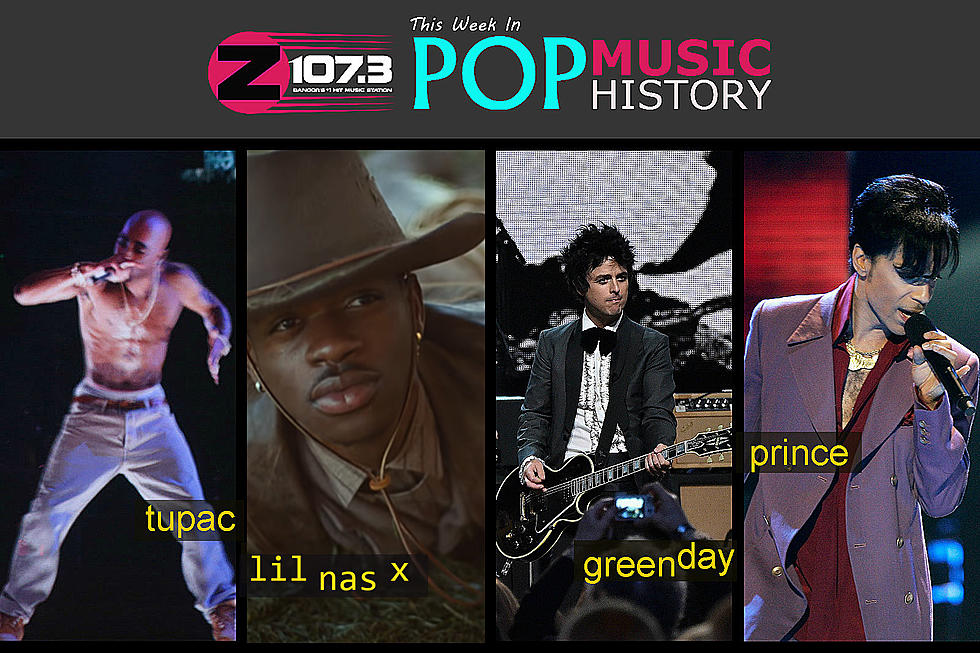 Z107.3’s This Week in Pop Music History: Tupac, Ashanti, Green Day [VIDEOs]