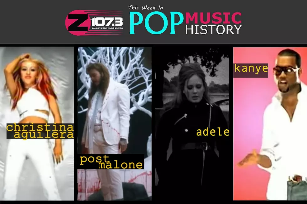 Z107.3’s This Week in Pop Music History:  Post Malone, Adele, Kanye and more [VIDEOS]