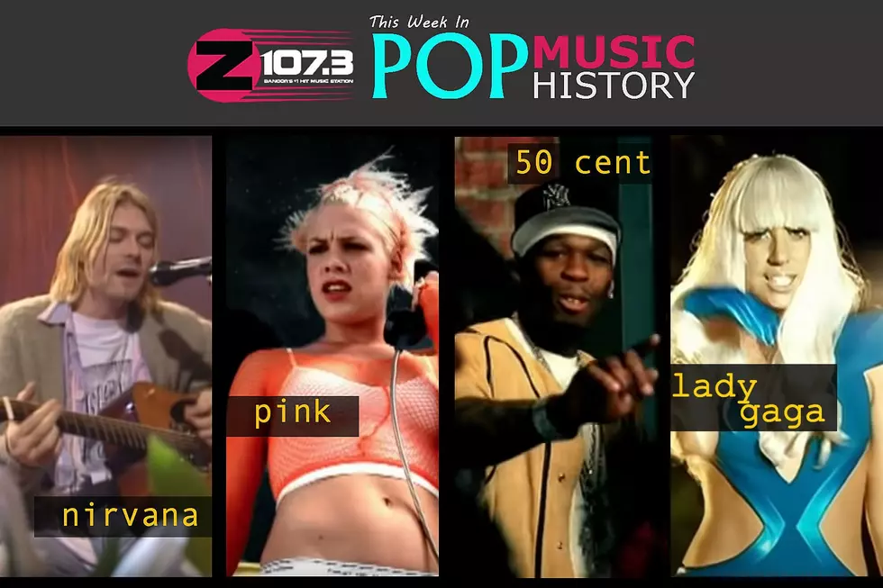 Z107.3’s This Week in Pop Music History: Gaga, Nirvana, Ariana and More! [VIDEOS]