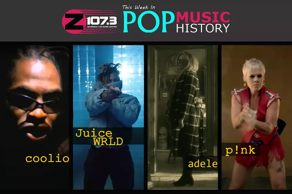 Z107.3&#8217;s This Week in Pop Music History: P!nk, Adele, Juice WRLD and more [VIDEOS]