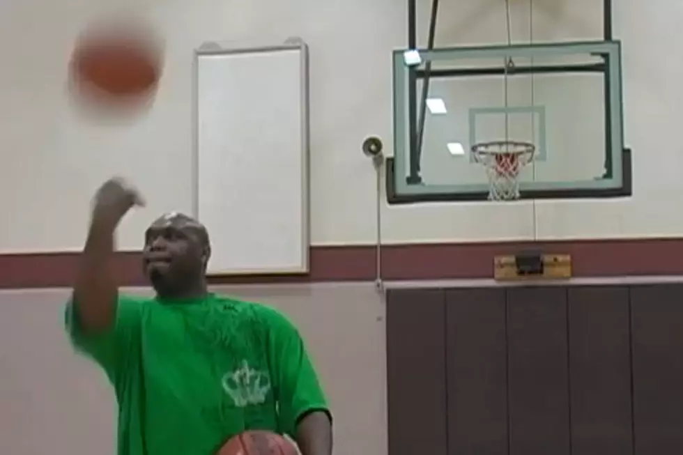 #tbt Z-107.3 Listener Basketball Trick Shots