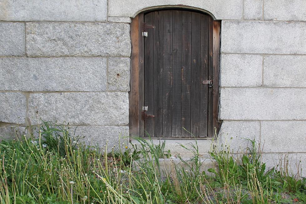 Has Anyone Else Noticed This Mystical Door Near Downtown Bangor?