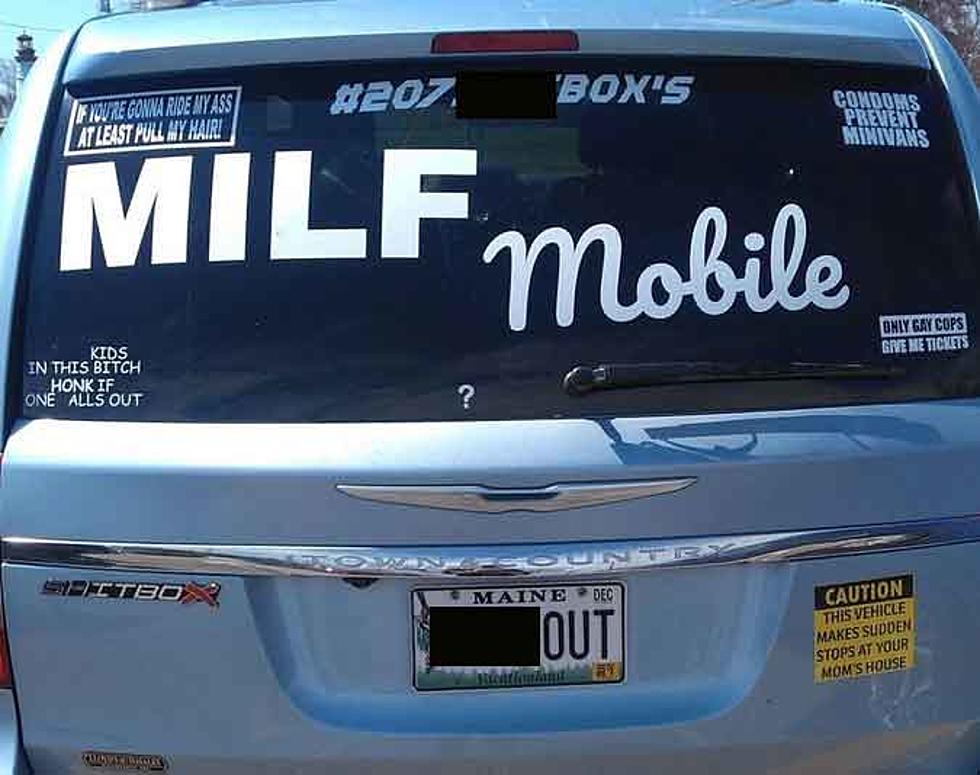 Maine Law Takes Aim at the ‘MILF Mobile’ + ‘Vulgar’ Plates