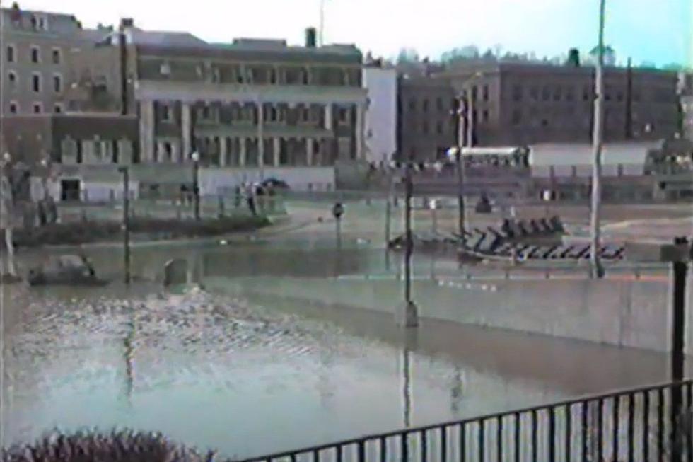 [VIDEO] Remembering the 1987 &#8216;April Fool&#8217;s Flood&#8217; In Downtown Bangor