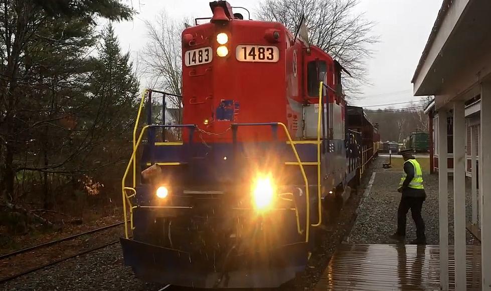 The Belfast & Moosehead Railroad Hot Chocolate & Cookie Train Ride