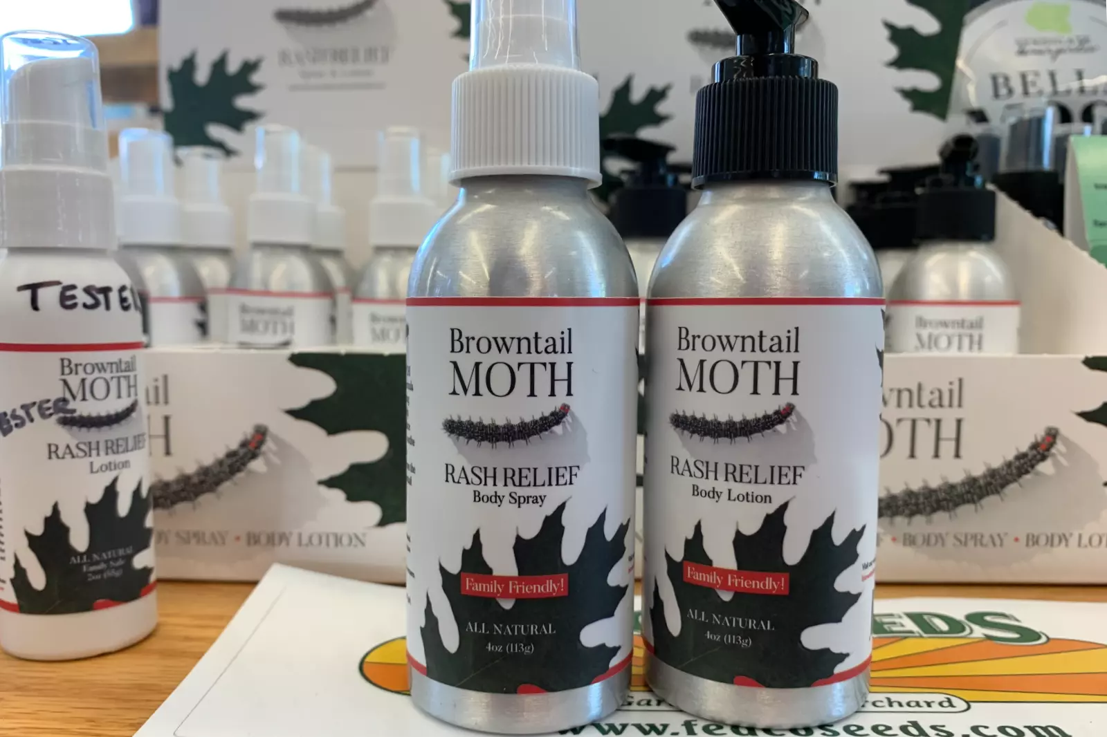 Brown Tail Moth Rash Relief Spray 4 oz - Alpenglow Adventure Sports