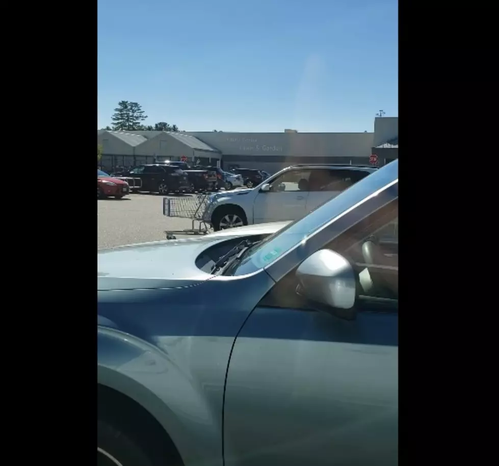 Watch This Driver Get Creative When Parking At A Maine Walmart