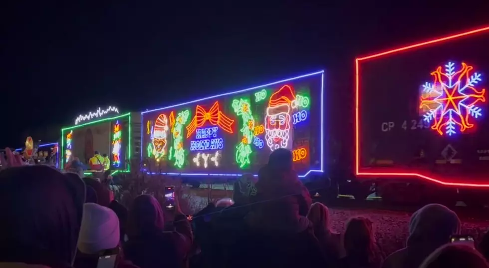 Check Out Amazing Video Of The CP Holiday Train Visiting Hermon