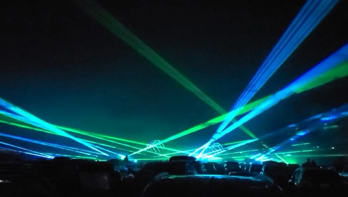 How dangerous are show lasers?