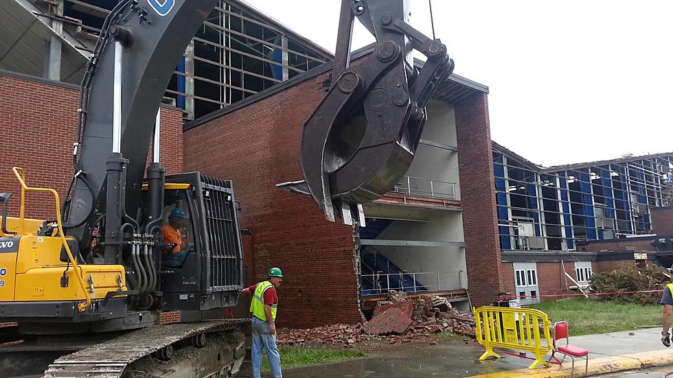 #tbt Demolition Of The Bangor Auditorium In 2013