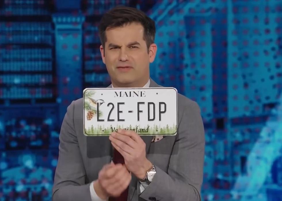 ‘The Daily Show’ Pokes Fun At Maine’s Naughty Vanity Plates