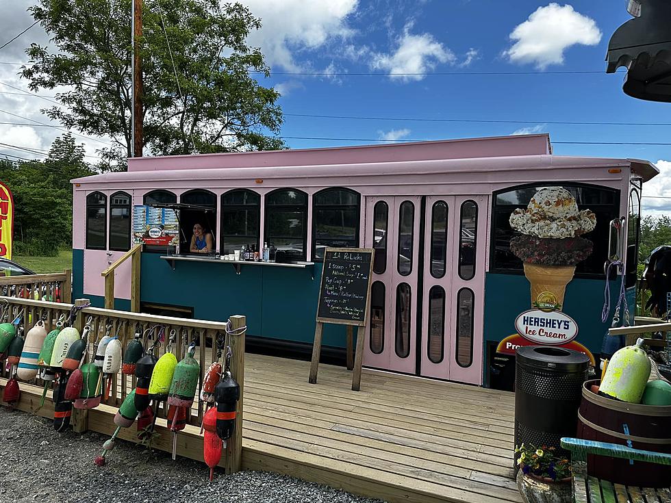 The ‘Ice Cream Trolley’ At 1A Relics In Ellsworth Is Open